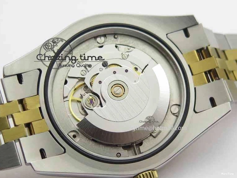 MiroTime 0125 Casual DateJust II 41mm SS YG BP Maker Best Edition White Dial On Jubilee Bracelet 3673